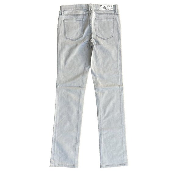 Blank Women's Silver Cotton Regular Straight Leg Jeans Size 29 - Picture 4 of 16